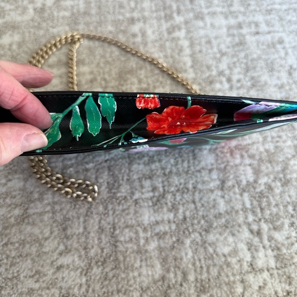 Kate Spade Black Floral Crossbody Bag - Picture 8 of 8